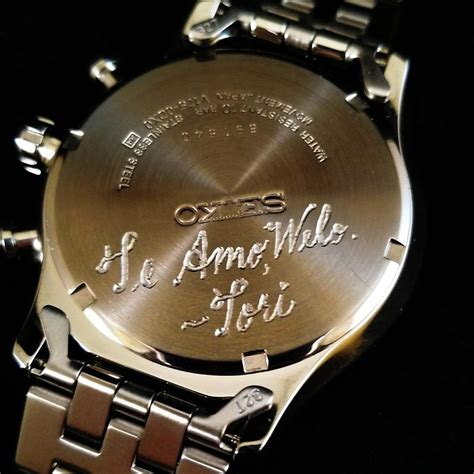 seiko watch engraving